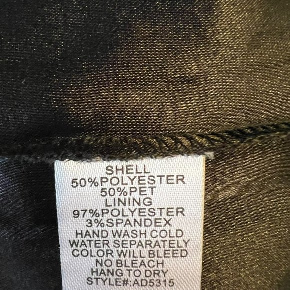 Alythea Champagne Poppin Sequin Cowl Neck Mini Dress Black Size Small NWT - Picture 11 of 11